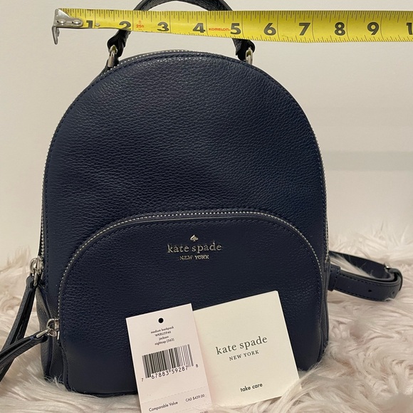 Kate Spade Medium Backpack Jackson in Nightcap MSRP $359 WKRU5946 - Picture 12 of 16